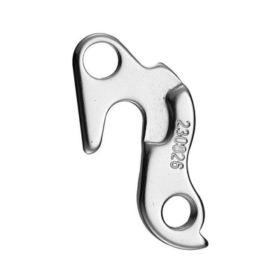 derailleurhanger GH-068 63,8 mm zilver