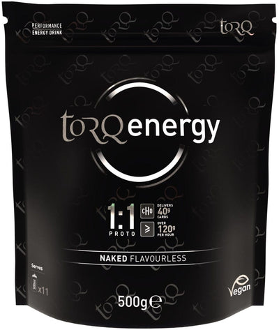 Torq 1:1 energiedrank naked 500g zakje