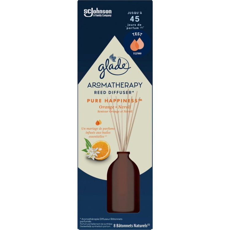 Overige merken glade aromatherapy pure happiness geurstokjes orange neroli 80 ml