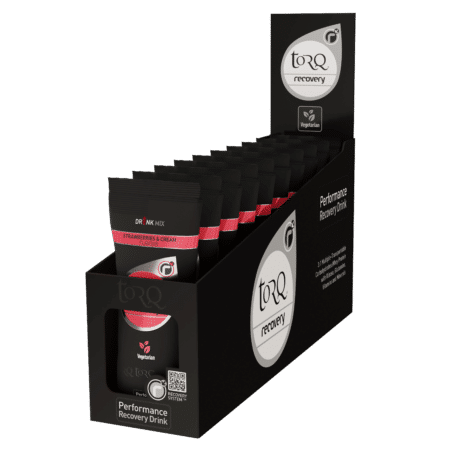 Torq recovery strawberries cream pouch 50 g (box 10)