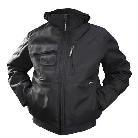 Dassy winterjas austin zwart m