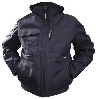 Dassy winterjas austin marine zwart xl