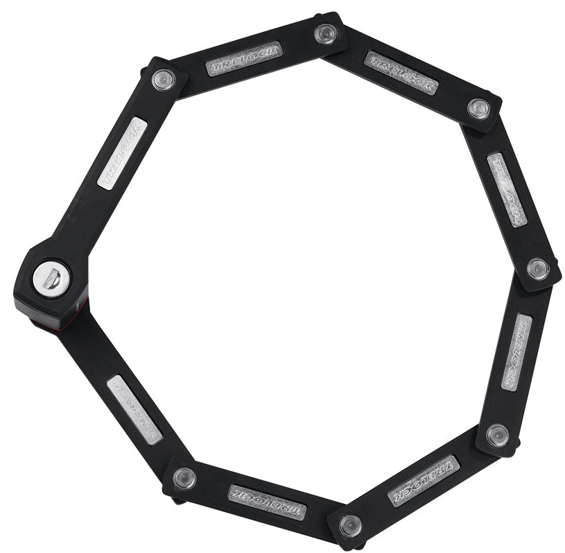 Trelock Vouwslot Two Go 80cm Xmove zwart