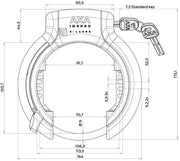 Axa ringslot imenso x-large - afbeelding 2