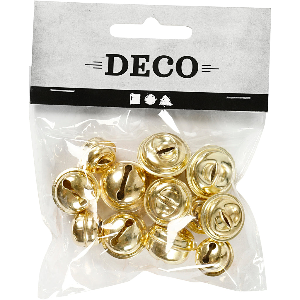 Creativ company cc belletjes goud 12 stuks