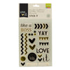 Vaessen creative • love it epoxy stickers 22st.