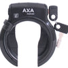 Axa Ringslot Defender met 2 tube cilinder glanzend zwart (werkplaatsverpakking)