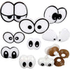 Creativ company cc grappige ogen set 2-3 cm 9 stuks