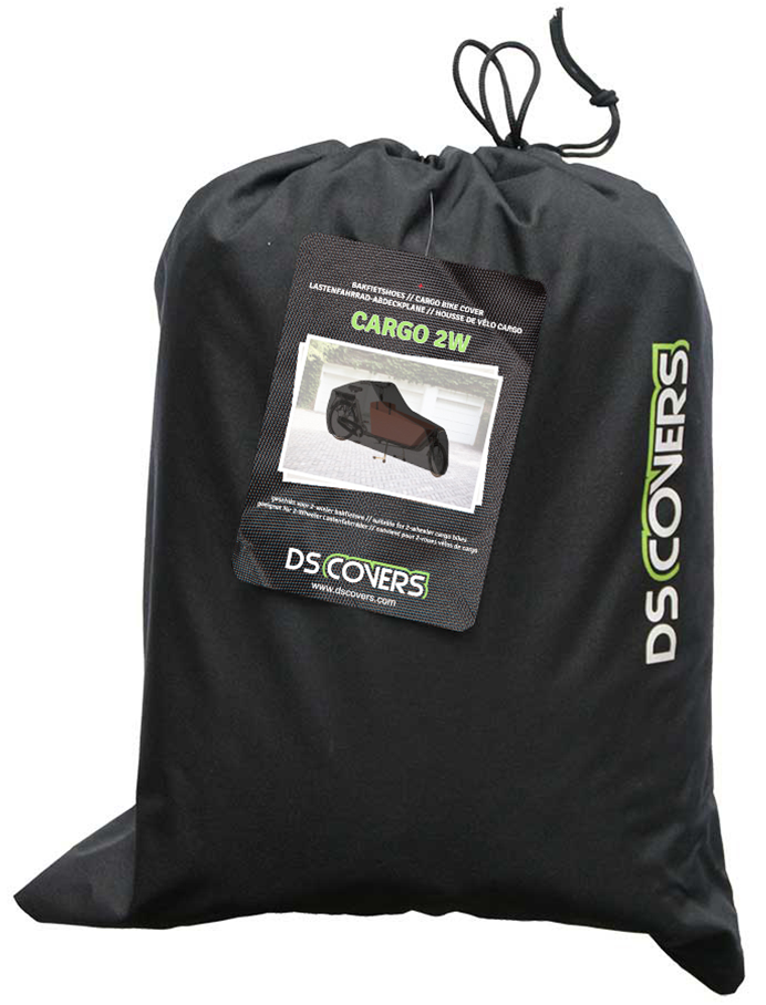 Ds covers hoes ds cargo bakfiets 2 wielen zwart