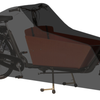 Ds covers hoes ds cargo bakfiets 2 wielen zwart
