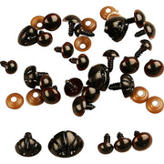 Https: www.cchobby.nl teddybeer-ogen-neuzen-d-10-12-5-15-mm-afm-15-25-mm-12-div-1-doos - afbeelding 1