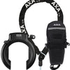 Set Ringslot AXA Imenso XL +insteekketting AXA ULC 130 Bag - zwart