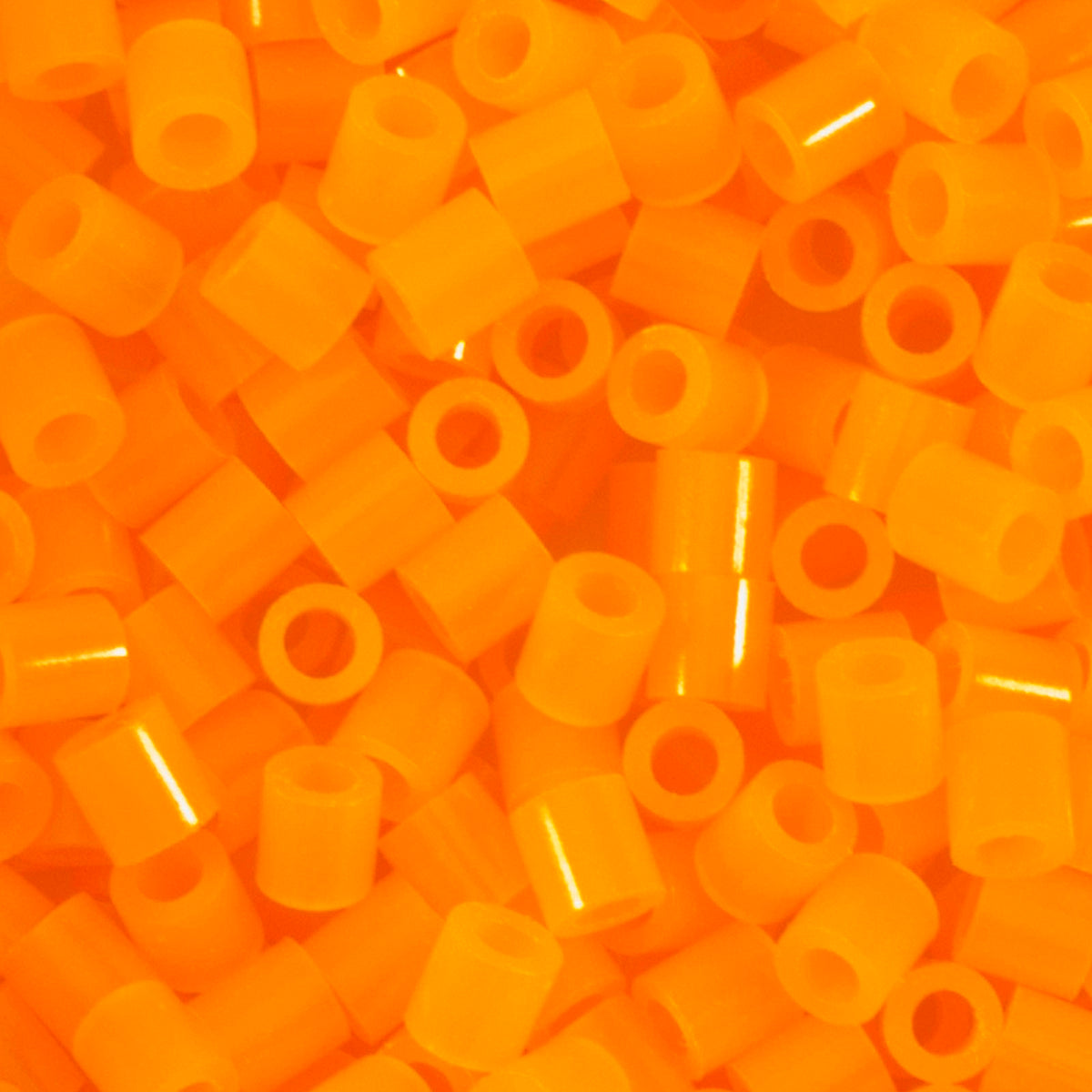 Vaessen creative • strijkkralen neon oranje 1100st.