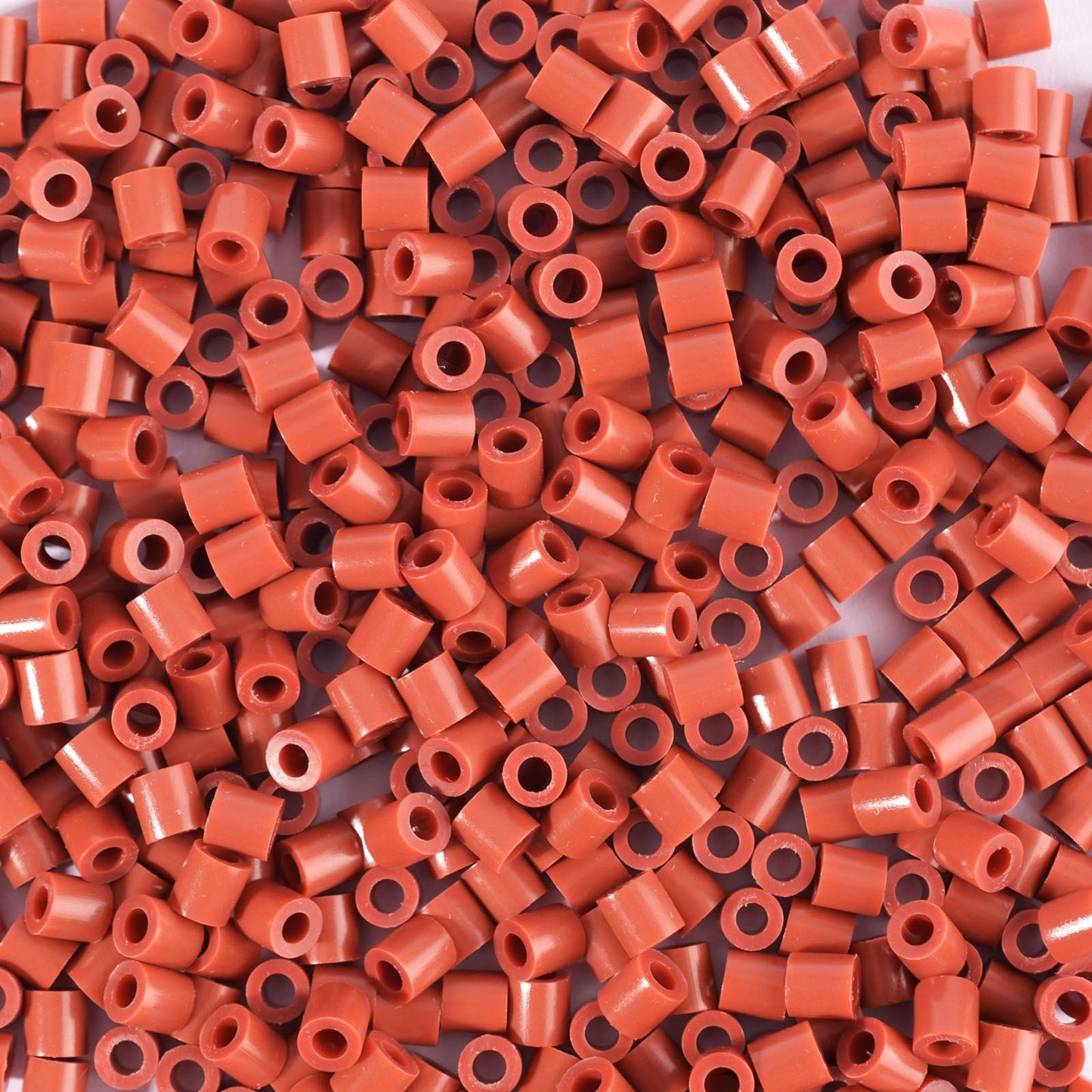 Vaessen creative • strijkkralen rood bruin 1100st.