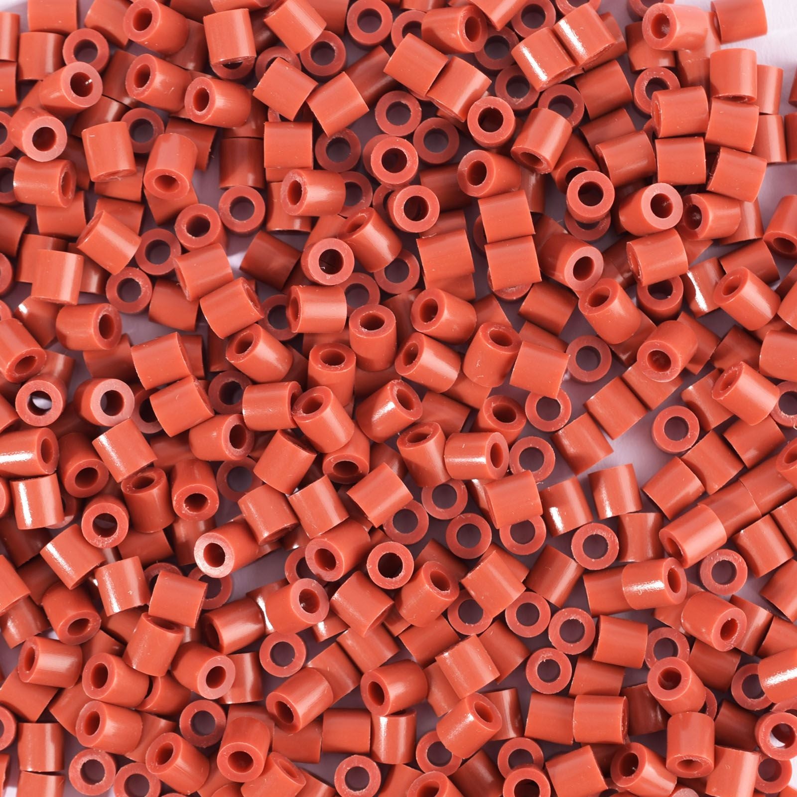 Vaessen creative • strijkkralen rood bruin 1100st.