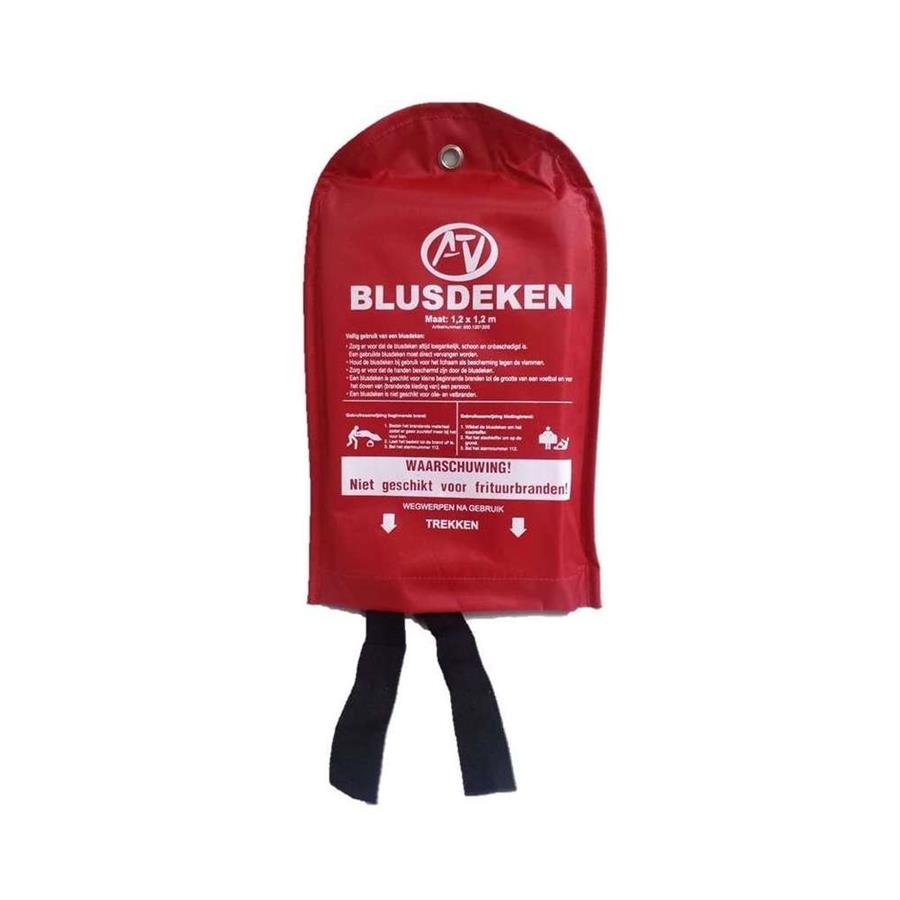 Blusdeken softbag 120x180cm enkellaags