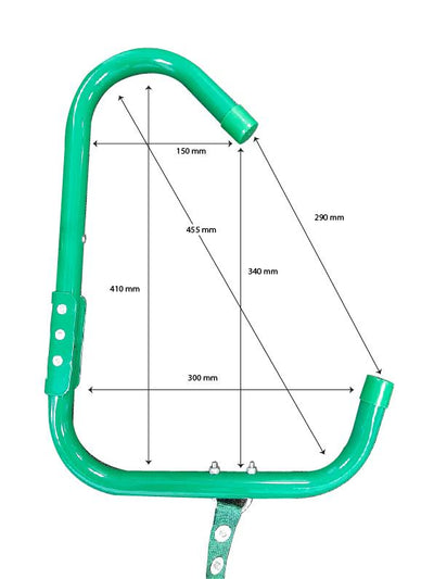 Vluchtladder 10 meter 4 verdiepingen