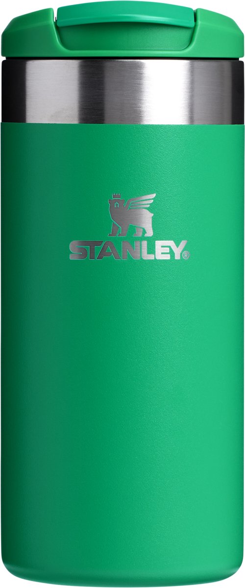 Stanley aerolight transit thermosbeker 350 ml - houdt 4 uur warm - 6 uur koud - vaatwasmachinebestendig - lekvrij - geschikt voor bekerhouder in auto - koffiebekers to go - meadow