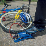 Draper tools voetpomp met dubbele cilinder blauw 25996 - afbeelding 3