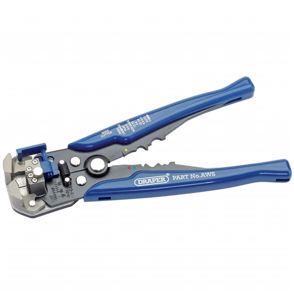 Draper Tools Draper Tools Automatische draadstripper krimptang blauw 35385