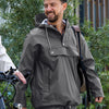 Mirage regenjas rainfall closed jacket - maat m - gemaakt van polyester soft touch - earl grey