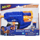 Nerf n-strike elite scout mkii + 4 darts - afbeelding 1