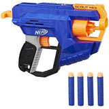 Nerf n-strike elite scout mkii + 4 darts - afbeelding 2