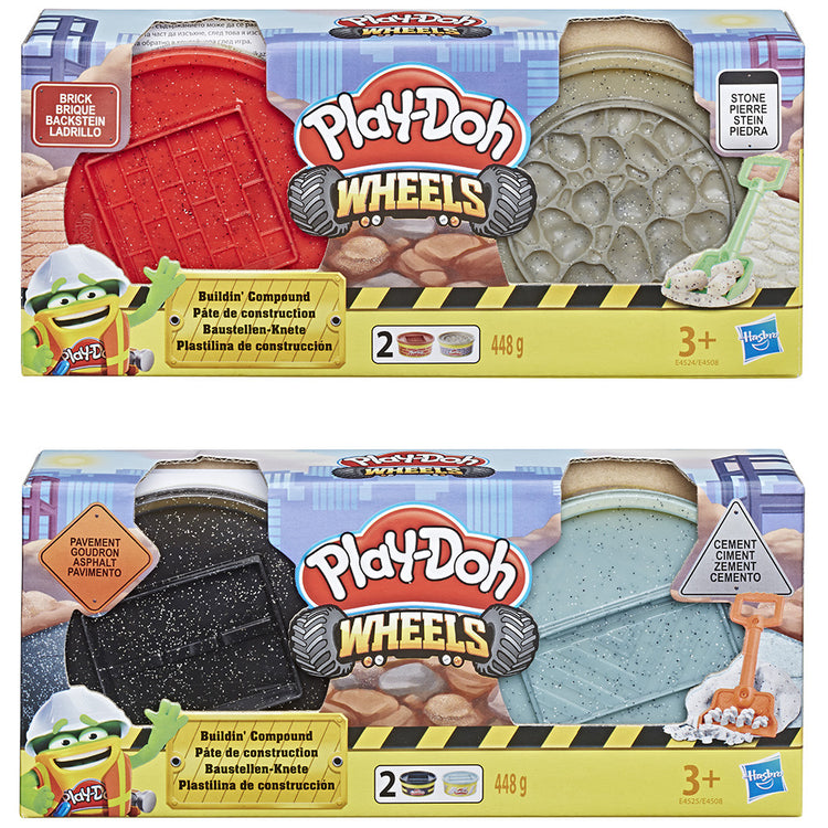Play-doh buildin #039; compound met 448 g klei en schep