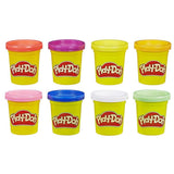 Play-doh regenboog kleuren 8 potjes klei - afbeelding 4