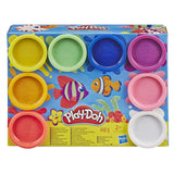 Play-doh regenboog kleuren 8 potjes klei - afbeelding 2