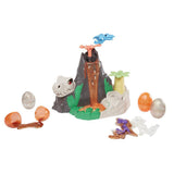 Play-doh slime hydro glitz dino vulkaan - afbeelding 2