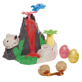 Play-doh slime hydro glitz dino vulkaan - afbeelding 3