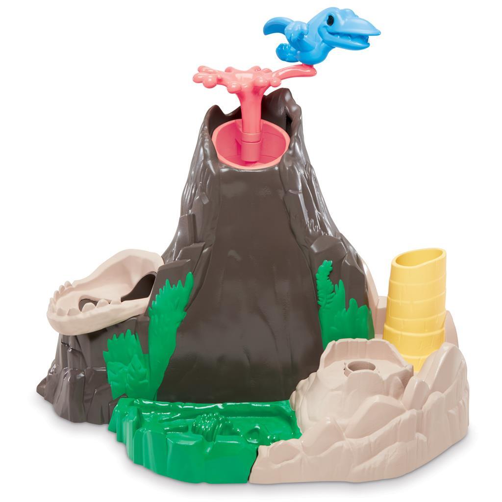 Hasbro play-doh slime hydro glitz dino vulkaan