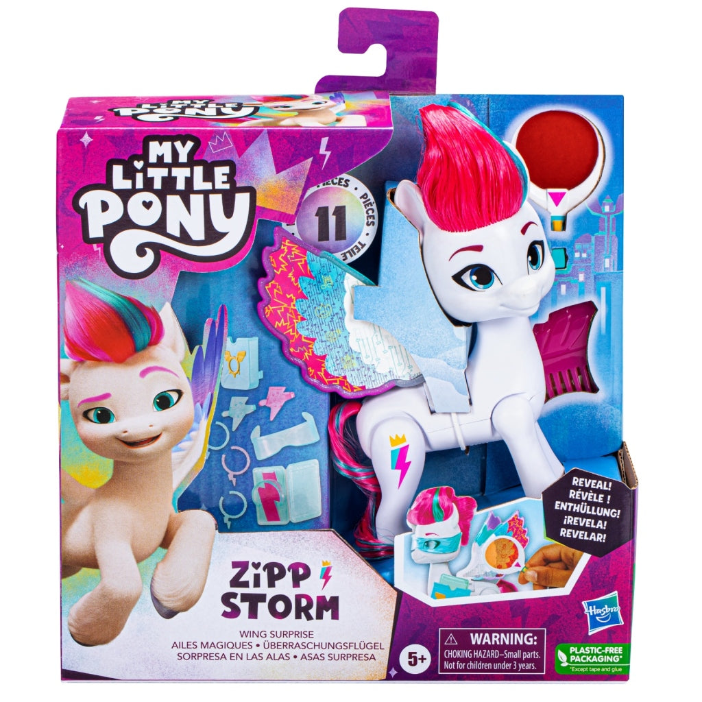 My little pony magische vleugels zipp storm - speelfiguur