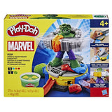 Play-doh marvel hulk smash squish speelset - 4 kleipotjes - afbeelding 1