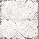 Dutch wallcoverings dutch wallcoverings behang tin ceiling wit - afbeelding 1