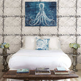 Dutch wallcoverings dutch wallcoverings behang tin ceiling wit - afbeelding 2