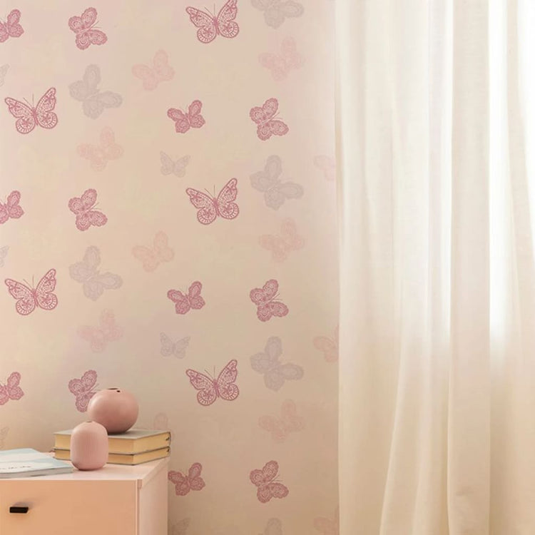 Noordwand Noordwand Behang @ Home Butterfly roze