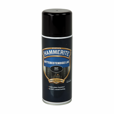 Hammerite hittebstendige lak | mat | zwart | spray - 5093640