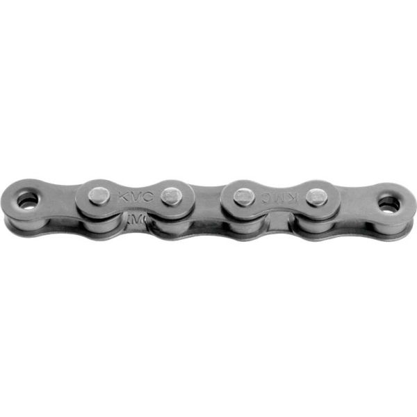 KMC Z 1 EPT 128 - 1 2x1 8 - 8.6mm - 128 schakels - Donker Zilver