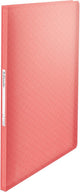 Esselte colour'breeze showalbum, ft a4, koraal 4 stuks