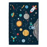 Achoka speelkleed zonnestelsel, 100x150cm - afbeelding 2
