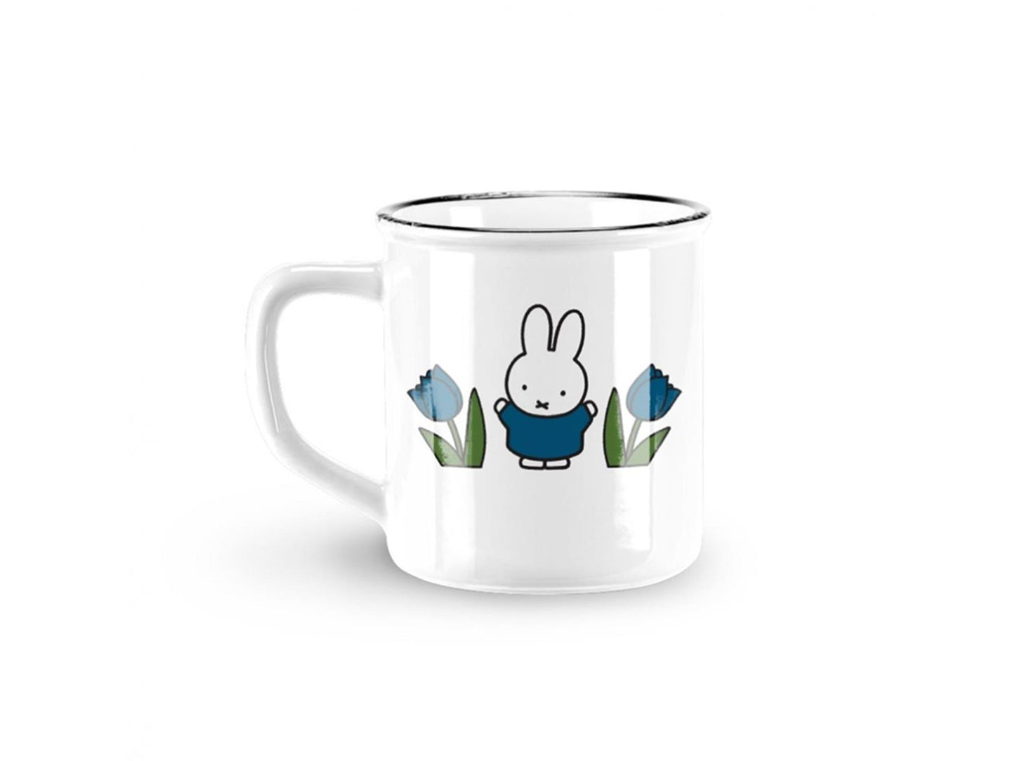 Nijntje mok tulpen ø8xh7,5cm blauw