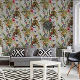 Dutch wallcoverings behang aap zilverkleurig - afbeelding 2