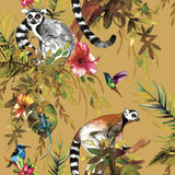 Dutch wallcoverings behang lemur oker - afbeelding 2