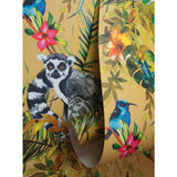 Dutch wallcoverings behang lemur oker - afbeelding 3