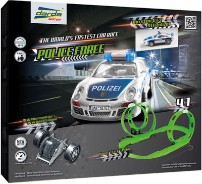 Vedes darda police force racebaan met porsche 911