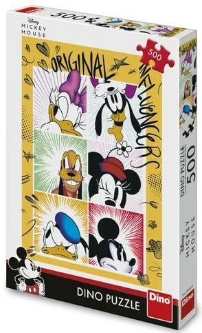 Disney puzzel de bende van mickey mouse 500 stukjes