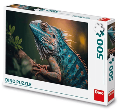 puzzel van een leguaan 500 stukjes