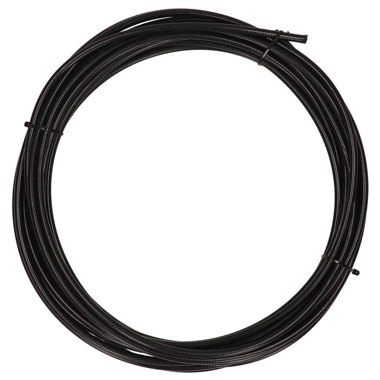 Edge rem buitenkabel ø5mm 10 meter met teflon voering - zwart
